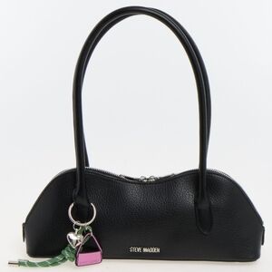 NEW Steve Madden Shoulder Handbag with Pink Charm